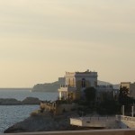 Mansions along the Marseille Corniche.